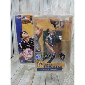 2003 McFarlane’s Series 6 Jorge Posada New York Yankees Figure Unopened